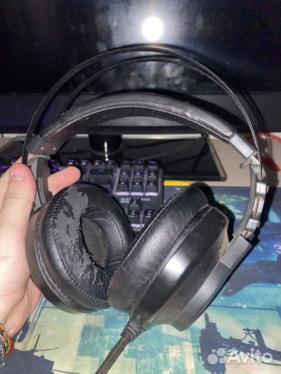 Наушники игровые bloody g528c