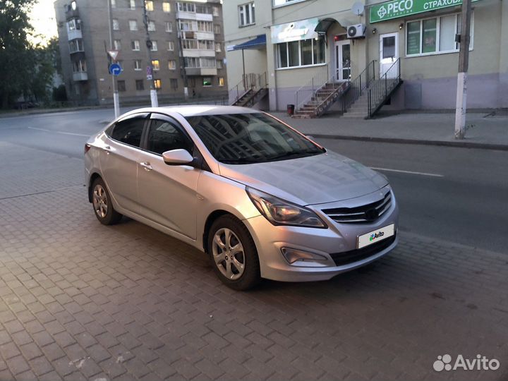 Hyundai Solaris 1.4 МТ, 2015, 179 600 км