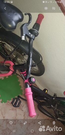 Скоростной велосипед btwin для школьницы