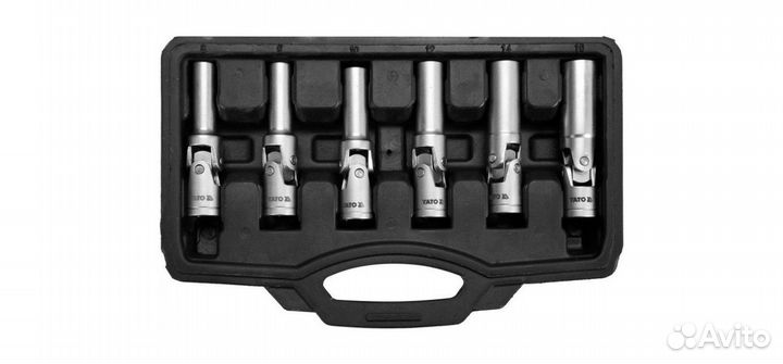 Набор торц. головок yato для свечей накаливания