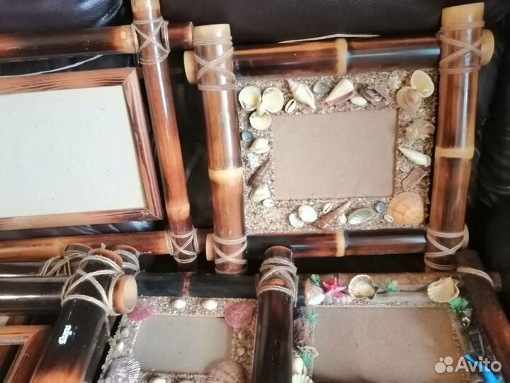 Фоторамки из бамбука(большие) Цена за лот