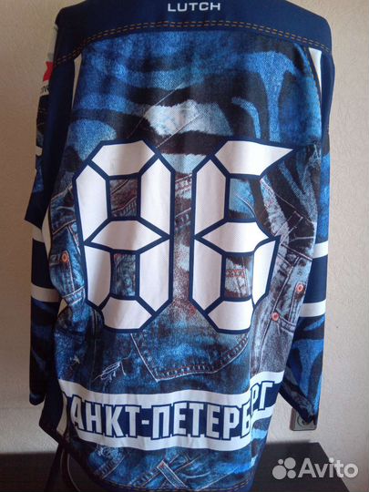 Хоккей.Джерси/Свитер/Динамо(С-Петербург) Размер:54