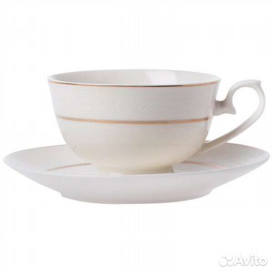 2 Набора столовой посуды: чашка с блюдцем