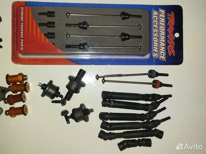 Запчасти traxxas 1:16 e-revo, summit