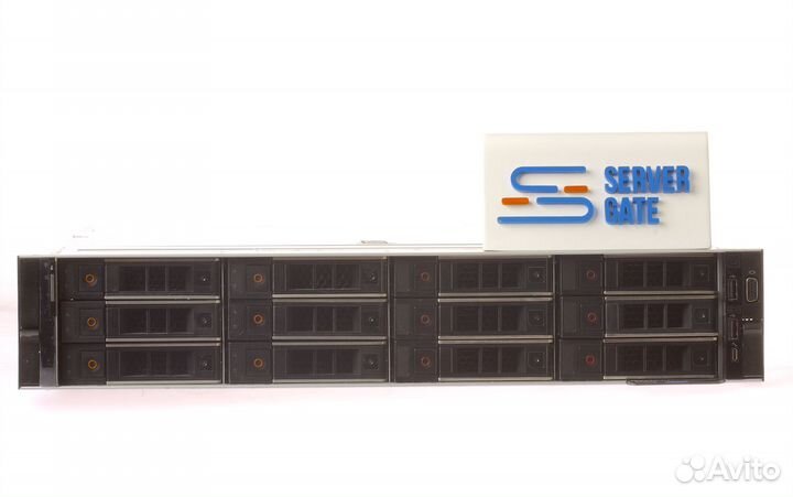 Сервер Dell R740xd 12LFF 2xGold 6152 384GB