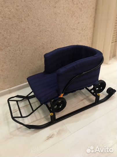 Санки на колесах