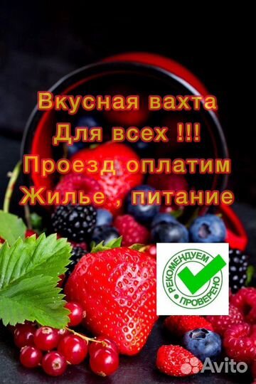 Разнорабочий вахта Сочи Москва/жилье питание билет
