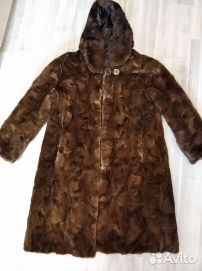Шуба норковая бу