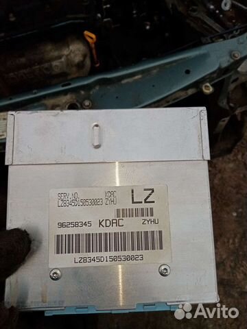 Продам эбу (мозги) деу нексия 1.5 16 клапанная