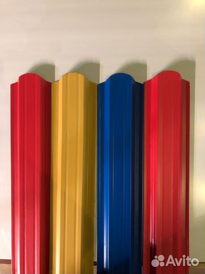 Евро штакетник двухсторонний