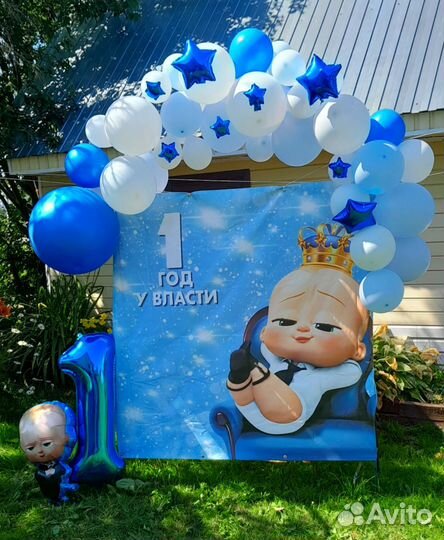 Банер на день рождения