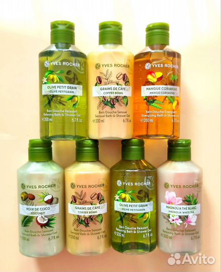 Гели, мыло, молочко Ив Роше