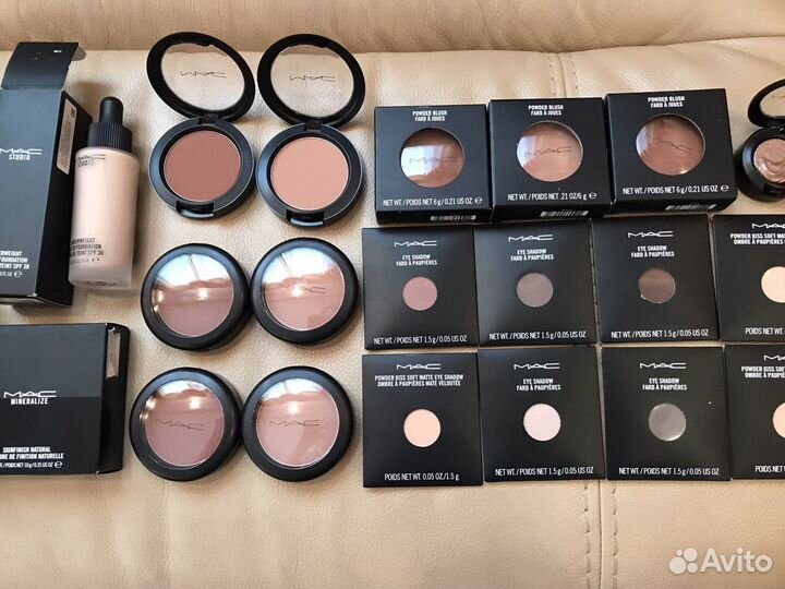 Пудра Румяна Тени Тональные Косметика MAC