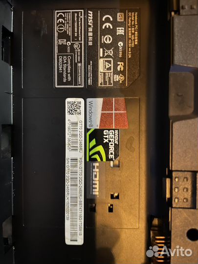 Игровой ноутбук msi i7