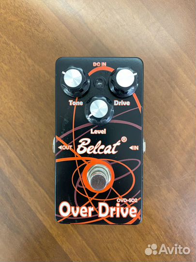 Belcat overdive гитарная педаль овердрайв
