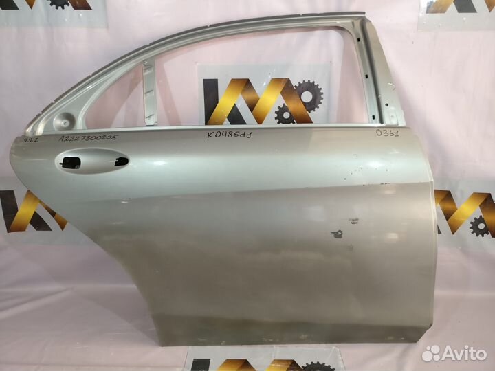 Mercedes W222 Дверь Задняя правая