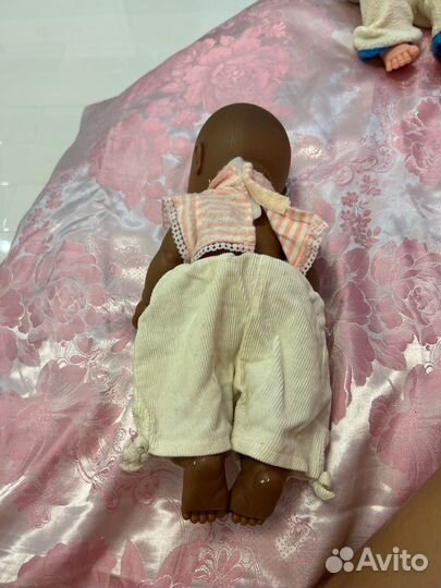 Кукла негритянка пупс