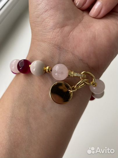 Браслет с натуральными камнями