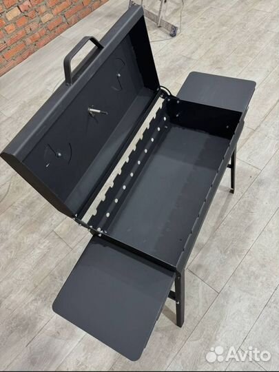 Мангал гриль барбекю с термометром