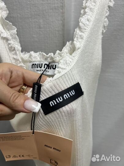 Майка miu miu