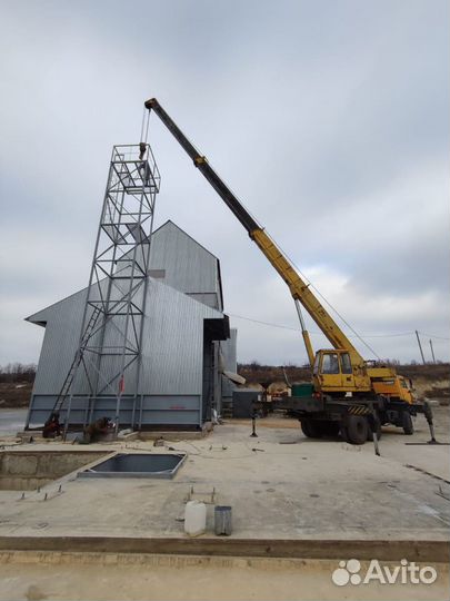 Аренда и услуги автокрана, 25 т, 21 м, с гуськом 9 м