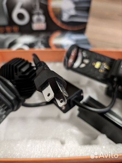 Светодиодные линзованные лампы h4