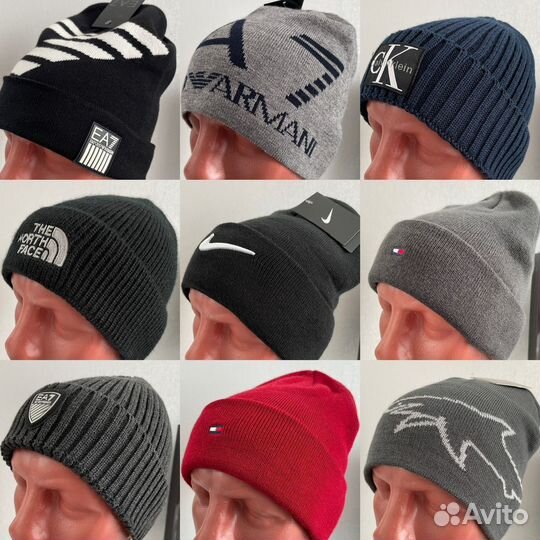 Шапки Paul Shark, Armani, Boss, Bikkembergs