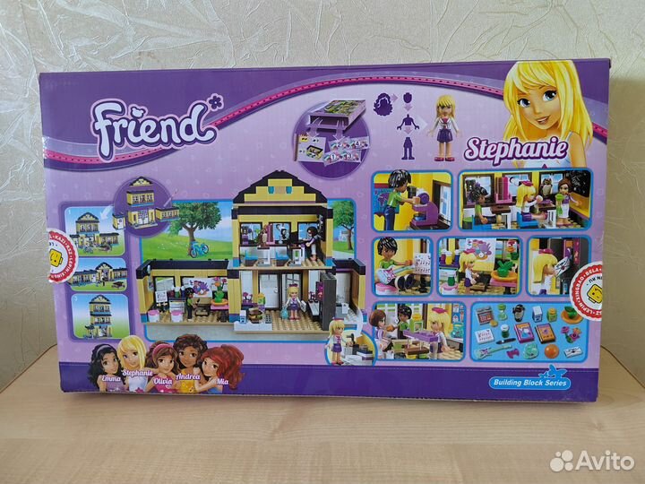 Конструктор аналог Лего Friends Дом Стефани