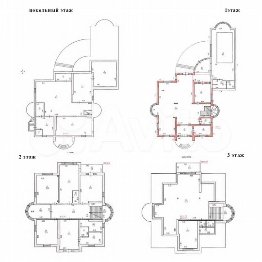 Дом 840 м² на участке 18 сот.