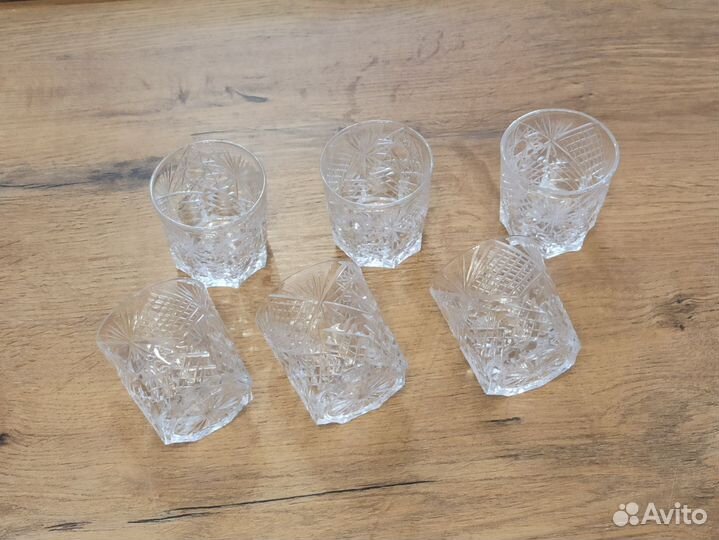 Хрустальные рюмки СССР