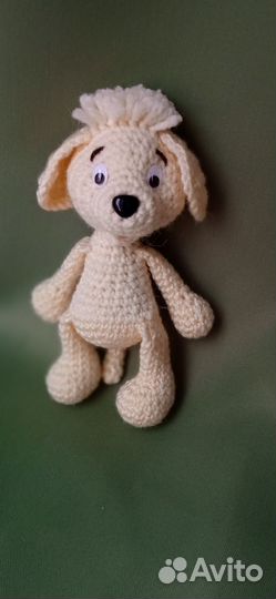 Вязаная собачка