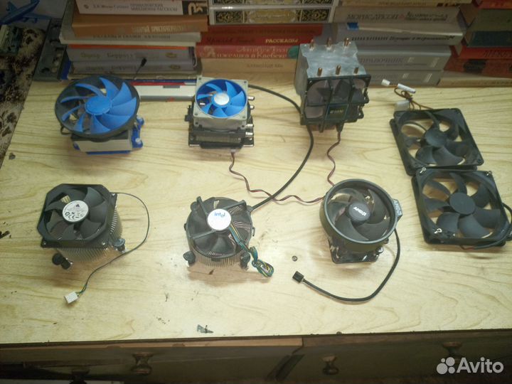 Кулера охлаждение процессора