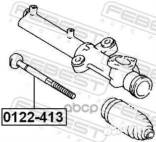 Тяга рулевая перед прав/лев 0122423 Febest