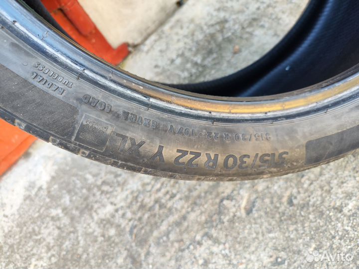 Continental ContiEcoContact 6 275/35 R22 и 315/30 R22 104Y