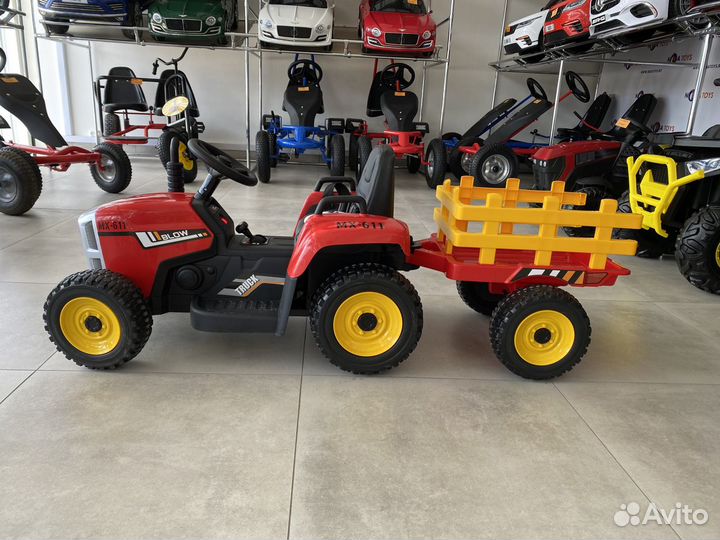 Трактор-электромобиль с ду