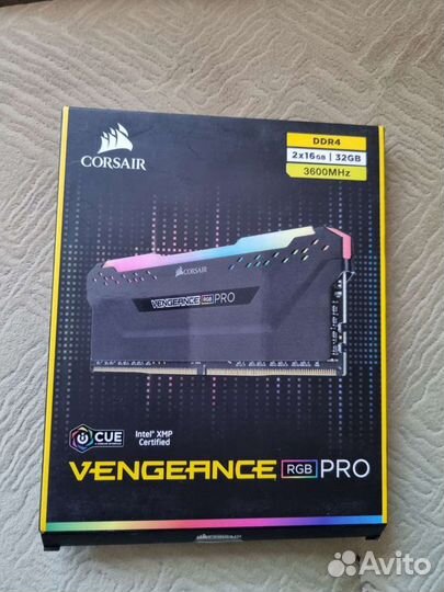 Память ddr4 corsair vengeance RGB PRO