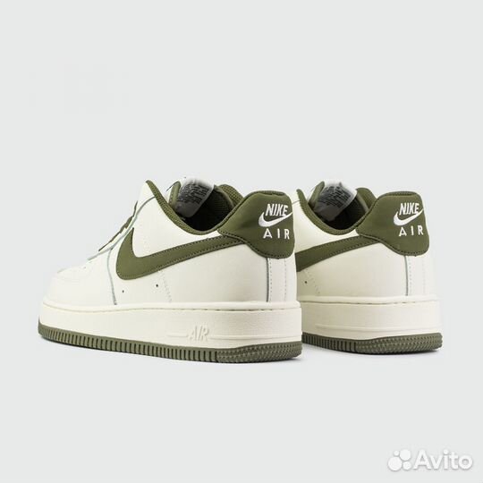 Кроссовки Nike Air Force 1 Low White / Green