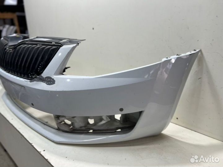Бампер передний Skoda Octavia A7 2017