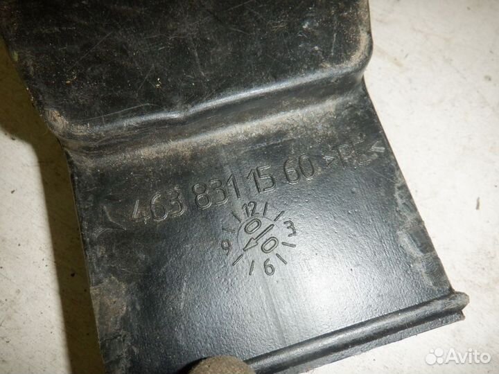 Воздуховод печки Мерседес