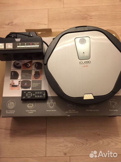 Робот пылесос iclebo arte