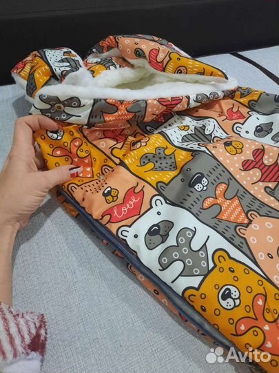 Конверт на выписку зимний