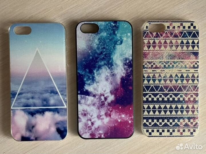 Пластиковый чехол на iPhone 5 5s SE