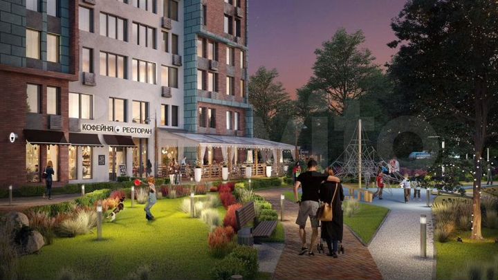 Квартира-студия, 23,8 м², 10/16 эт.