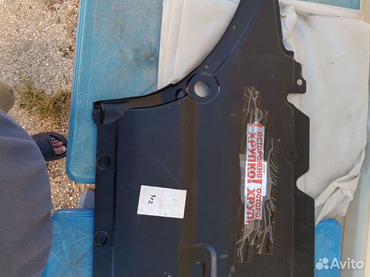 Защита двигателя audi a4 b8