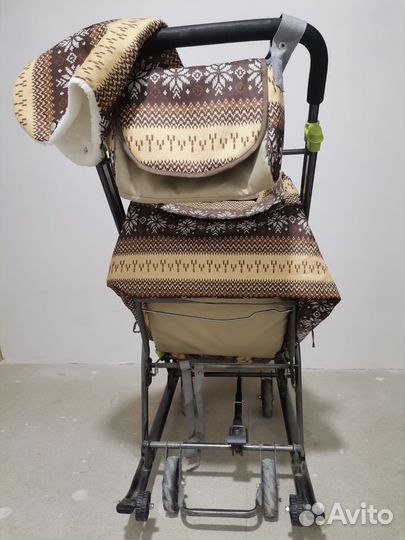 Санки-коляска