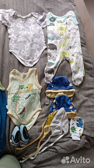 Вещи от 0 до 6 месяцев