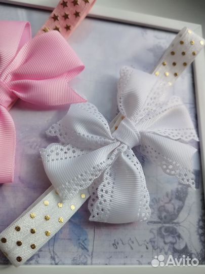 Набор повязок на голову для малышек