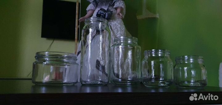 Баночки 80 - 250 мл с крышками