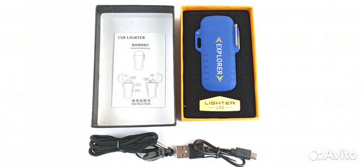 Электронная плазменная зажигалка ZC116, двойная ду