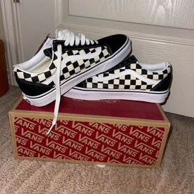 Кеды vans в клетку